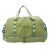 Oxford Travel Duffel with Shoe Compartment and Trolley Sleeve Green color SKU reference