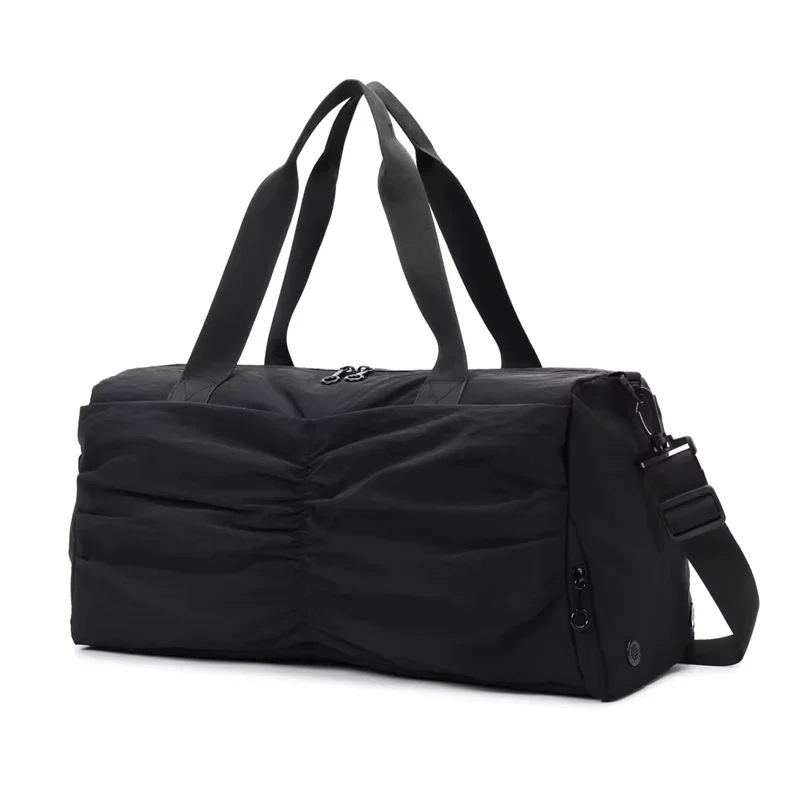 22L Gym & Travel Duffel with Shoe Compartment Black color SKU reference