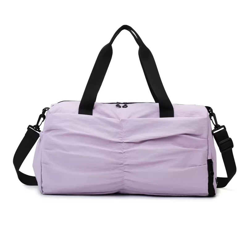 22L Gym & Travel Duffel with Shoe Compartment Purple color SKU reference