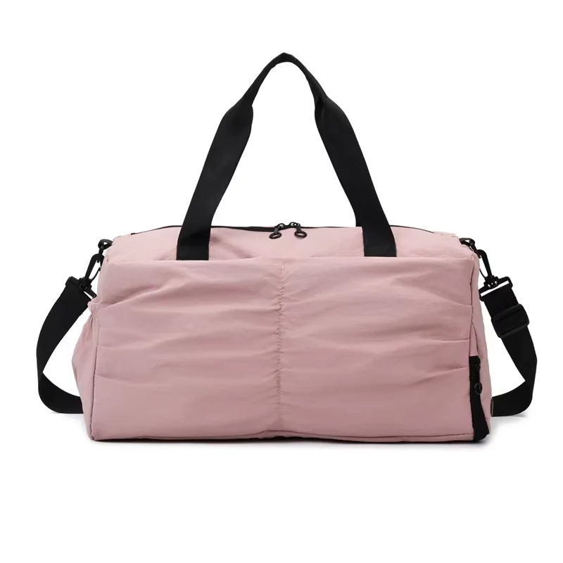22L Gym & Travel Duffel with Shoe Compartment Pink color SKU reference