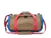 Nylon Gym Duffel with Dry-Wet Pocket and Shoe Storage Khaki color SKU reference