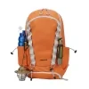 18L Nylon Gym and Travel Backpack with Shoe Compartment Orange color SKU reference