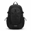 18L Nylon Outdoor and Travel Backpack with Shoe Pocket Black color SKU reference