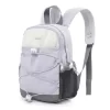 22L Nylon Mini Backpack with Contoured Back Panel Purple color SKU reference