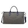 Oxford Travel Duffel with Adjustable Strap Blue color SKU reference