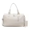 PU Business Tote with Included Wallet and Security Pouch White color SKU reference