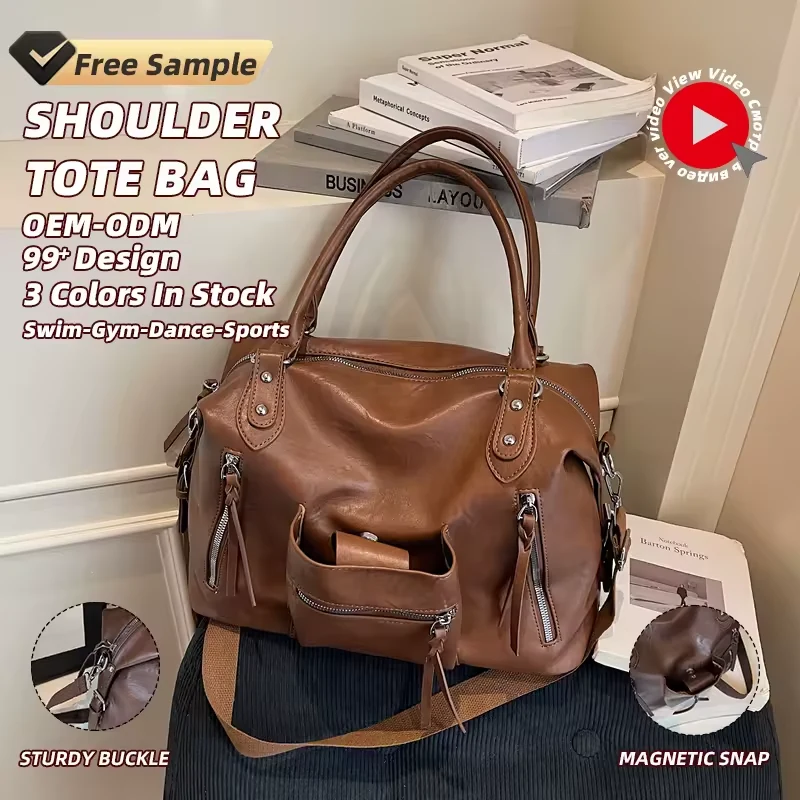12L PU Multi-Pocket Shoulder and Crossbody Bag product reference image