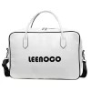 PU Travel Shoulder and Crossbody Bag with Adjustable Strap White color SKU reference