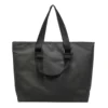 Nylon Travel Tote with Zip-Top Closure Green color SKU reference