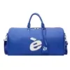 PU Travel Duffel with Pendant Detail and Adjustable Strap Blue color SKU reference