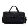 Polyester Weekender with Shoe Compartment and Trolley Compatibility Black color SKU reference