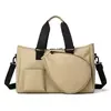 28L Polyester Badminton Racket Tote for Sport and Travel Khaki color SKU reference