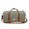 Canvas Travel Weekender Duffel with Adjustable Strap Green color SKU reference