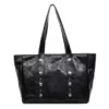 18L Expandable PU Shoulder Travel Tote Color option 01 color SKU reference