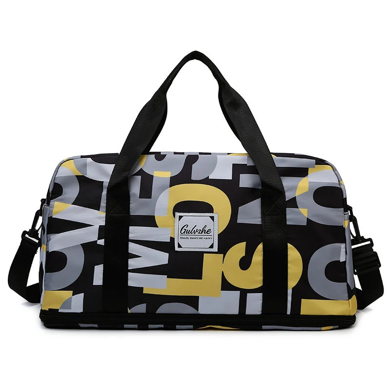Expandable Dry/Wet Weekender Duffel for Yoga & Gym Color 6 color SKU reference