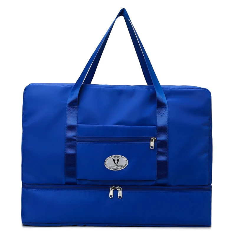 Large Oxford Weekender Duffel with Independent Shoe Pocket Dark blue color SKU reference