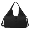 Quilted Gym Weekender Tote with Shoe Compartment Gray color SKU reference