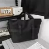 Nylon Commuter Crossbody Tote with Adjustable Strap Black · reference 2 SKU overview reference