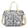 Printed Mother & Baby Travel Tote with Insulated Pocket Pattern 4 color SKU reference