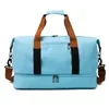 Yoga Mat Carrier Weekender with Shoe Compartment Light blue color SKU reference