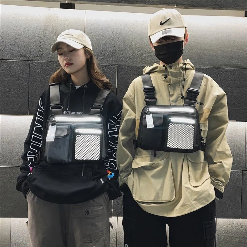 Adjustable Polyester Chest Rig Bag with Star Pattern product reference image