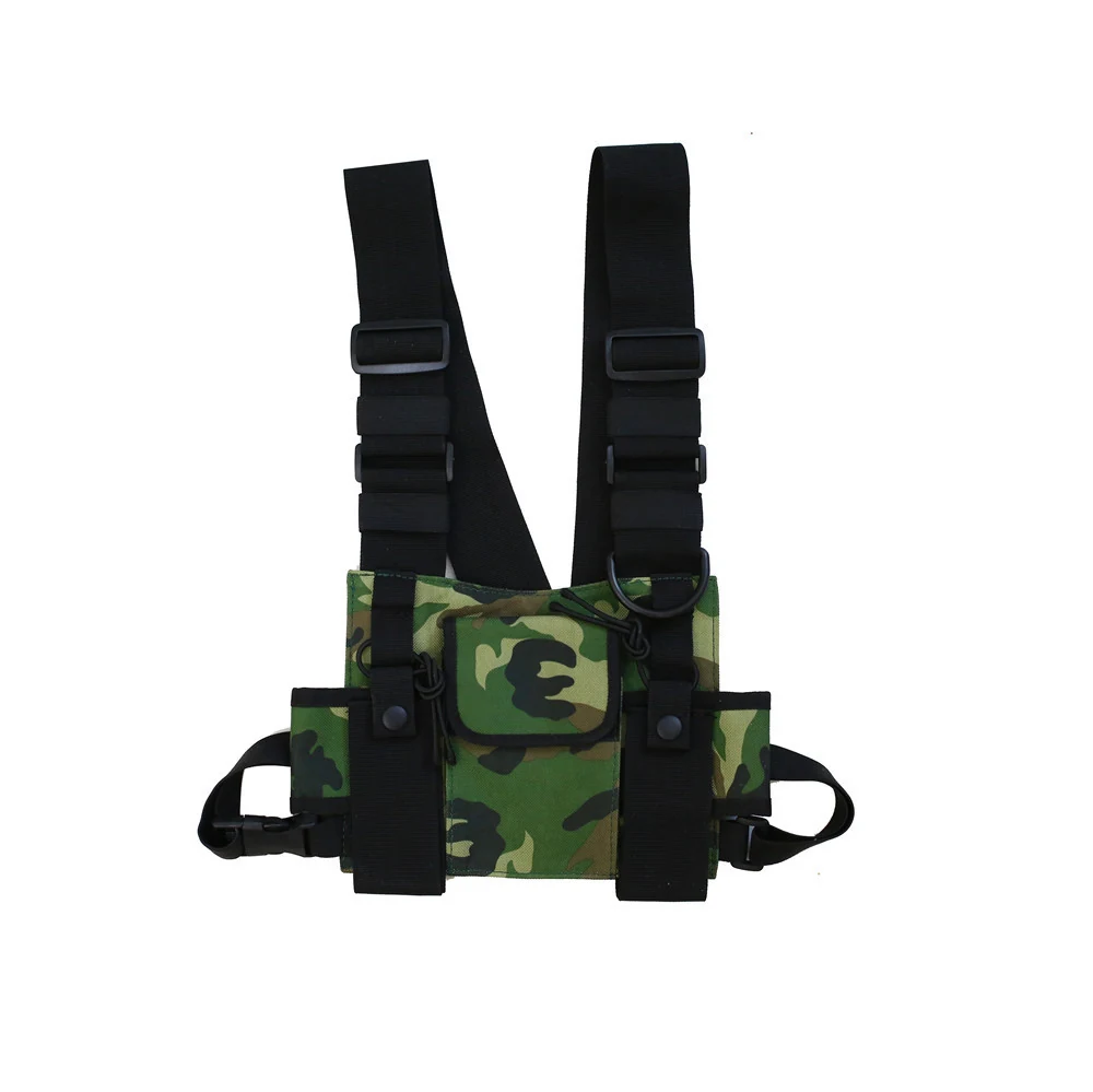 Adjustable Tactical Chest Pack with Color Options Camouflage color SKU reference