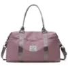8-Color Travel Duffel with Bottle Pocket and Yoga Mat Strap Pink color SKU reference
