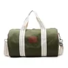 41L Oxford Overnight Gym Duffel with Crossbody Strap Green color SKU reference