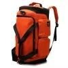 Heavy-Duty Weekender Gym Backpack with Shoe Compartment Orange color SKU reference