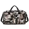 Leopard Print Weekender Gym Duffel with Shoe Compartment Pattern 6 color SKU reference