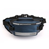 Large Polyester Travel Waist Bag Navy color SKU reference