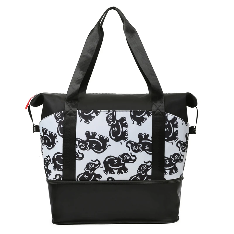 21-Pattern Expandable Weekender with Dry/Wet and Shoe Storage Pattern 08 color SKU reference