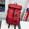 Oxford Basketball & Training Backpack with Multi-Pocket Storage Red color SKU reference