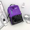 Oxford Sports & Travel Backpack with Laptop Storage Reference Purple color SKU reference