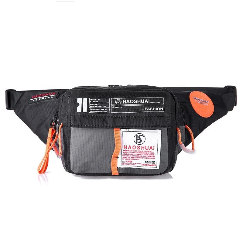Harajuku Print Polyester Waist Pack with Adjustable Strap product reference image