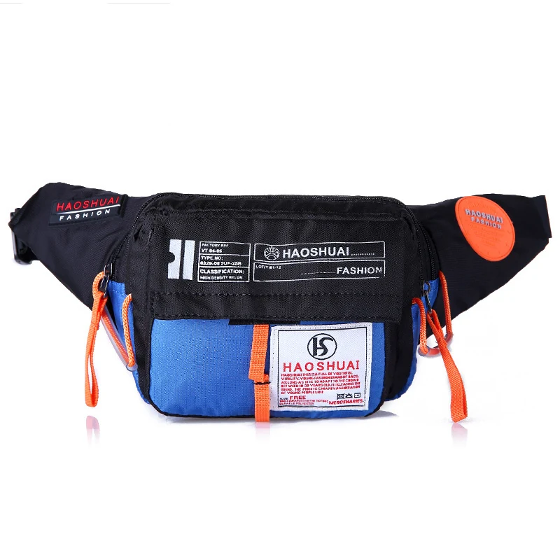 Harajuku Print Polyester Waist Pack with Adjustable Strap SKU image 4 color SKU reference