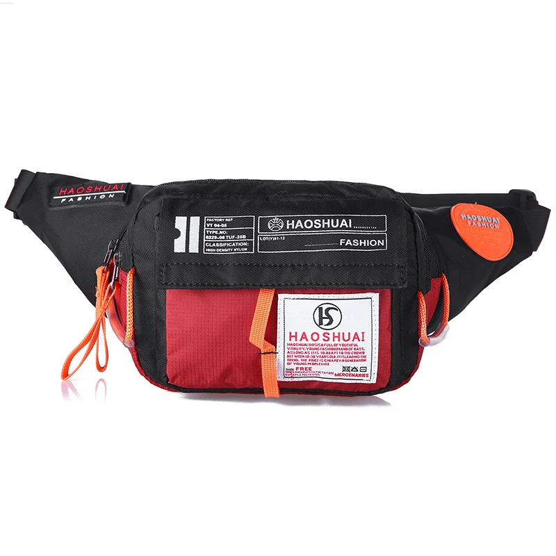 Harajuku Print Polyester Waist Pack with Adjustable Strap SKU image 5 color SKU reference