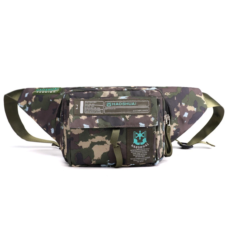Harajuku Print Polyester Waist Pack with Adjustable Strap SKU image 7 color SKU reference