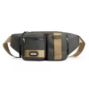 Holographic-Look Waist Bag Olive color SKU reference