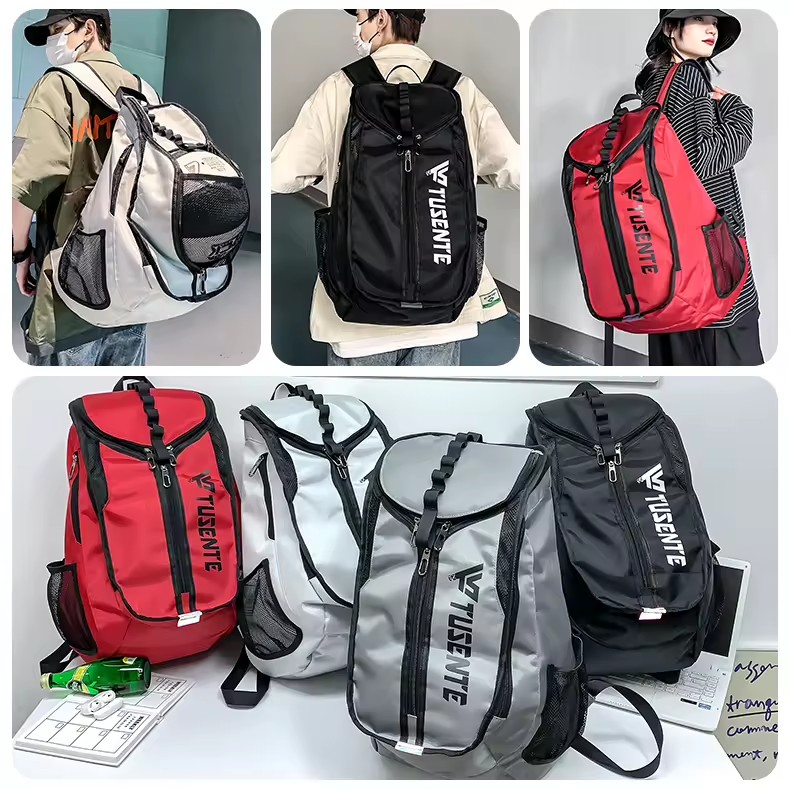 Large-Capacity Oxford Travel Backpack with USB & Anti-Theft Features product reference image