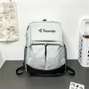 Pickleball & Badminton Backpack Duffel with Shoe Pocket Light gray color SKU reference
