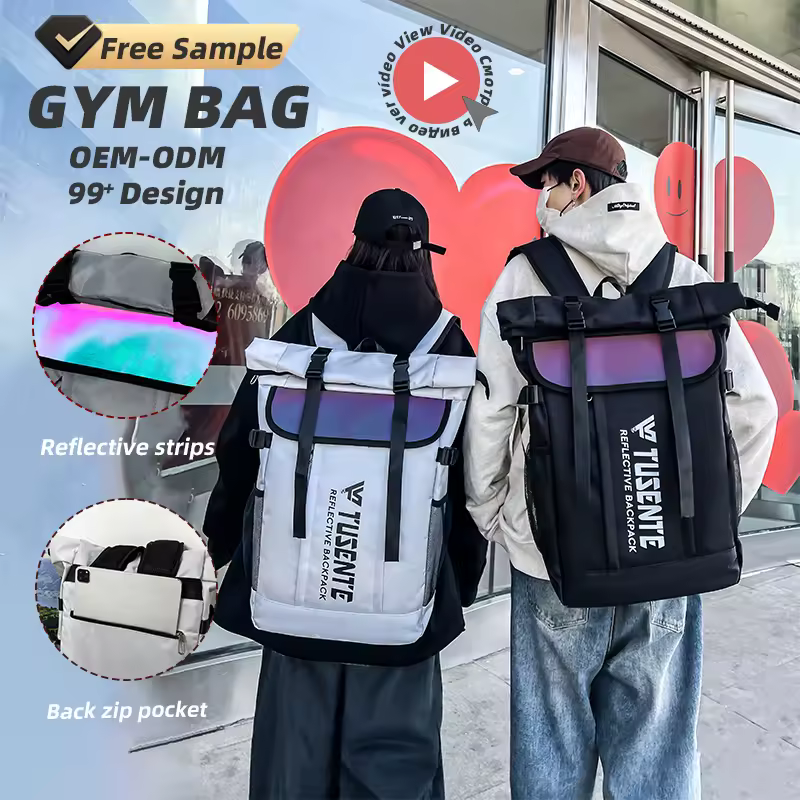 Oxford Sports & Travel Duffel Backpack with Reflective Details product reference image