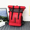 Oxford Sports & Travel Duffel Backpack with Reflective Details Red color SKU reference