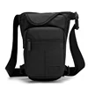 Polyester Travel Passport Waist and Thigh Pouch Black color SKU reference