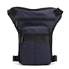 Polyester Motorcycle Waist and Thigh Bag Deep blue color SKU reference