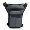 Polyester Motorcycle Waist and Thigh Bag Gray color SKU reference