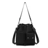 8L Oxford Crossbody Bag with Front Pocket and Buckle Detail Color option 06 color SKU reference