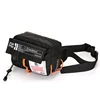 Convertible Polyester Crossbody and Waist Sling Bag Black color SKU reference