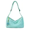 8L Houndstooth Oxford Crossbody Bag with Adjustable Strap Configuration reference 02 SKU overview reference