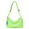 8L Houndstooth Oxford Crossbody Bag with Adjustable Strap Configuration reference 03 SKU overview reference